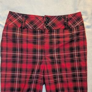 Wild Fable Red and Black Plaid Patterned Apparel